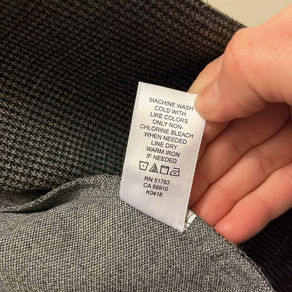 Maurice’s gray/black houndstooth Open front blazer size Medium - Picture 9 of 9